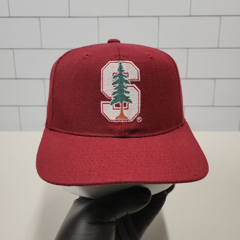 Sports Specialties Vintage Stanford Plain Logo Wool Snapback Hat NCAA